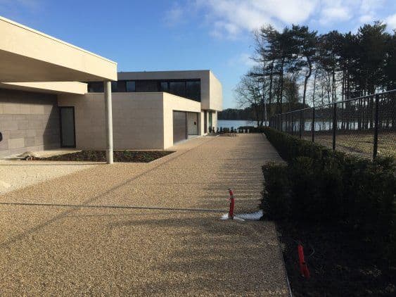Tuin bij het meer van Keerbergen